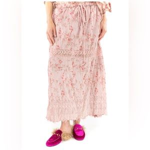 Magnolia Pearl Floral Eyelet Kali Rose Skirt